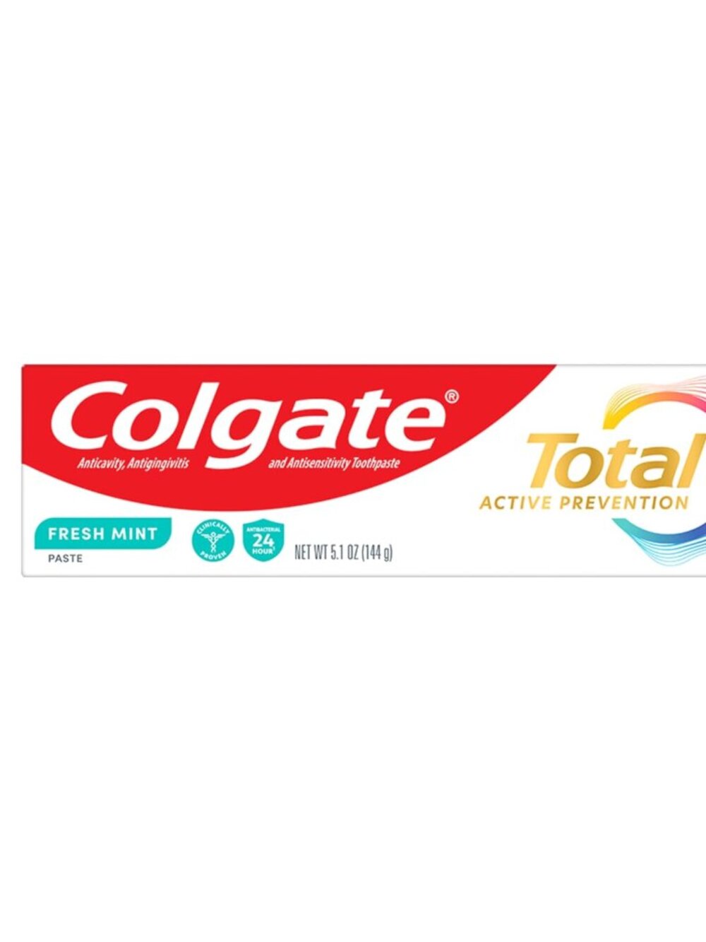 5 Pack Colgate Total Toothpaste for Fresh Mint  5.1oz
